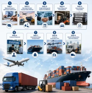freight forwarding process